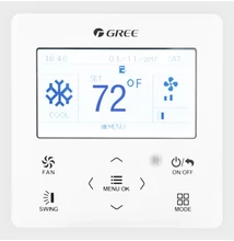 Gree XK75 vezetékes távirányító