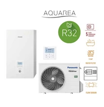 Panasonic Aquarea WH-UD03JE5/WH-SDC0305J3E5 1 fázisú osztott hőszivattyú