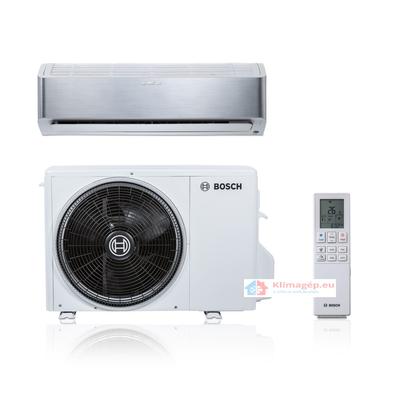 Bosch Climate 8001i 3,5 kW ezüst oldalfali split klíma szett