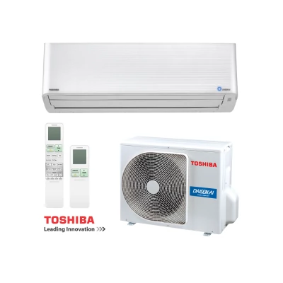 Toshiba Daiseikai 9 RAS-13PKVPG-E / RAS-13PAVPG-E Oldalfali Split klíma szett